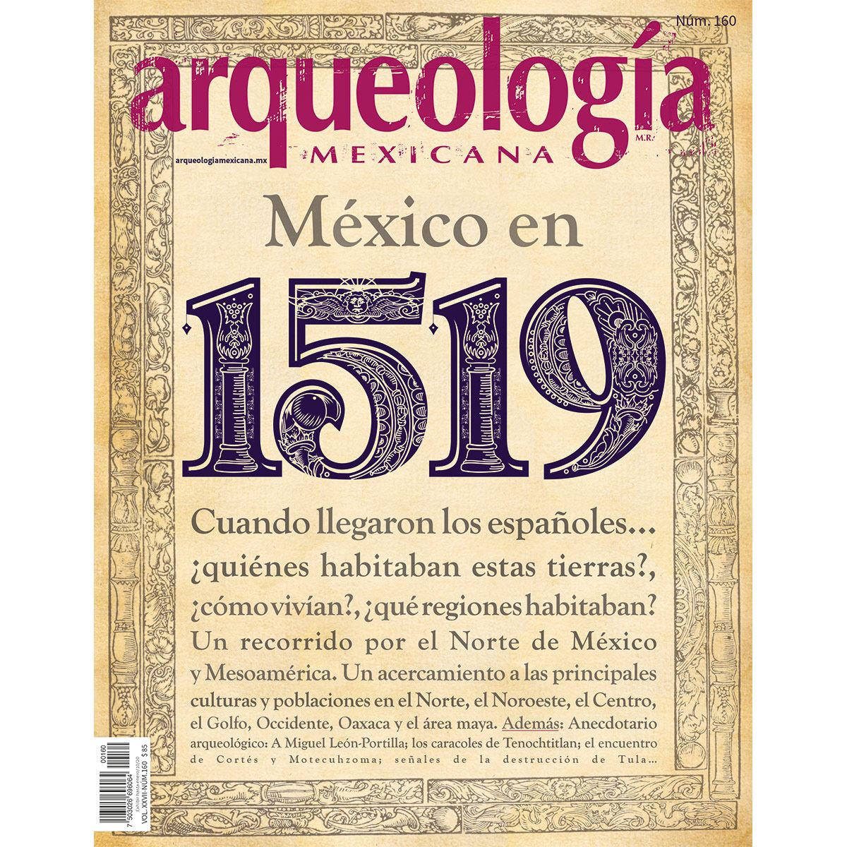 Arqueolog&#237;a Mexicana 1519