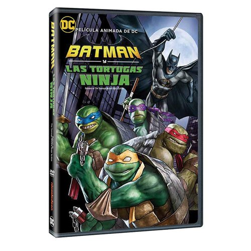 DVD Batman y Las Tortugas Ninja