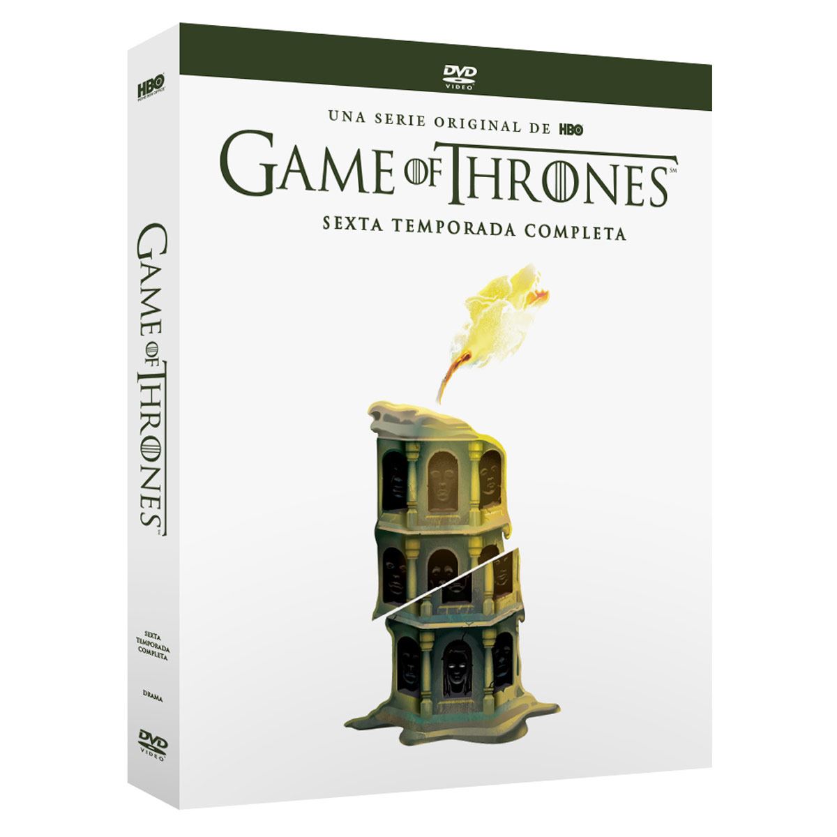 Dvd Game Of Thrones Temporada 6