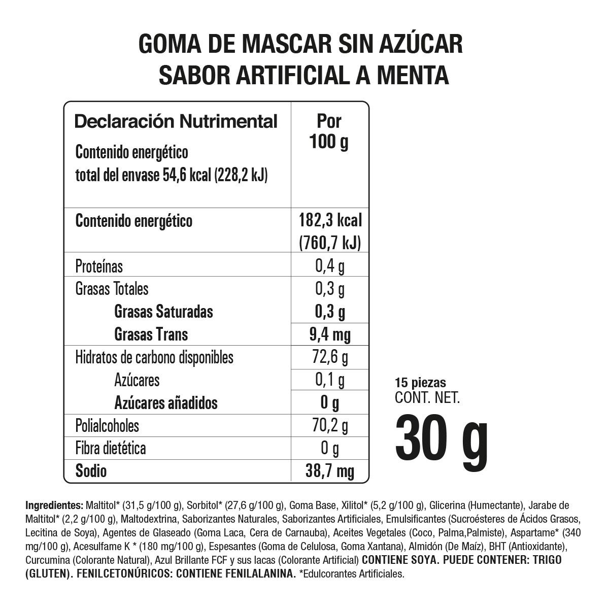 Mentos Gum Fresh Mint