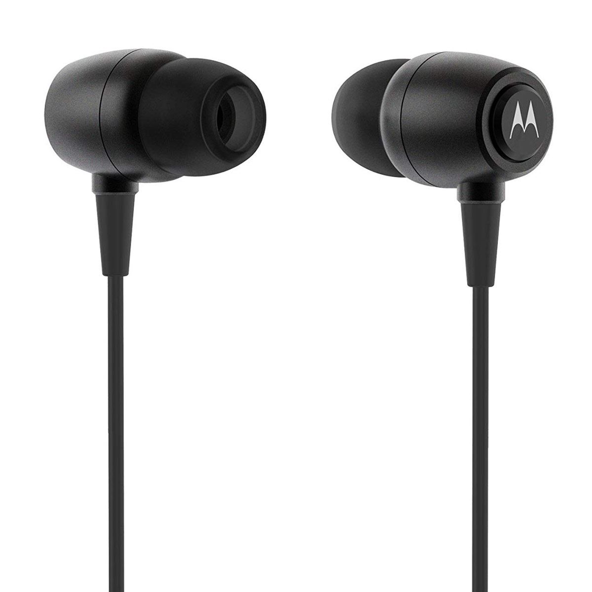 Motorola Earbuds Metal Audífonos Alámbricos Color Negro