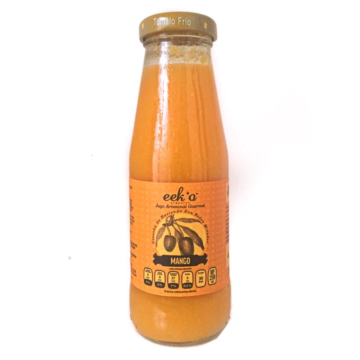 Jugo Sabor Mango Artesanal Eek'o Orgánica 250 ml