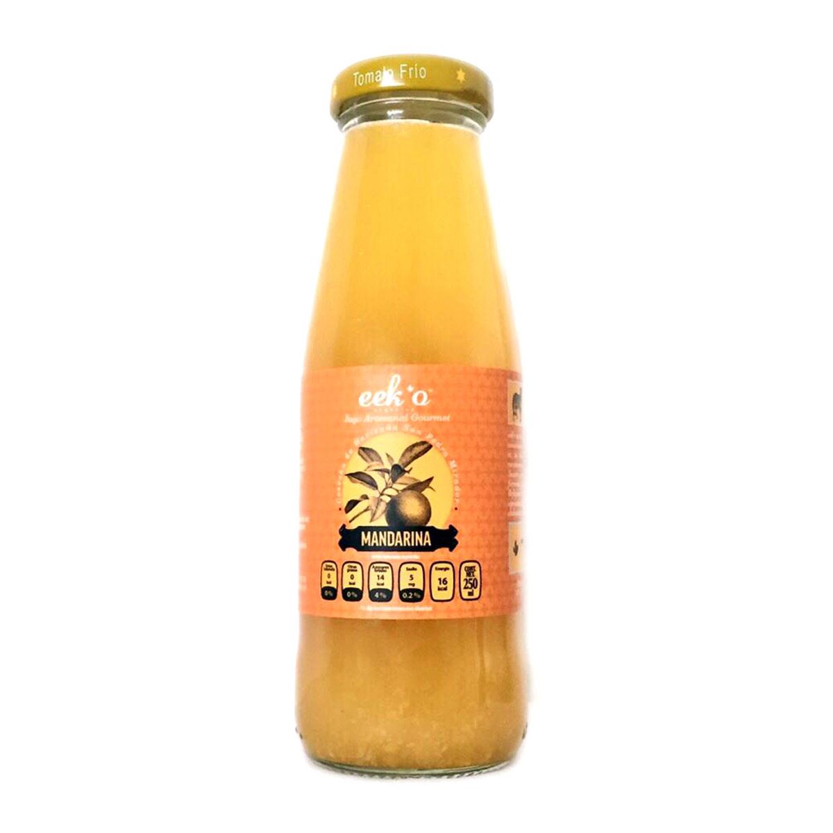 Jugo Sabor Mandarina Artesanal Eek'o Orgánica 250 ml