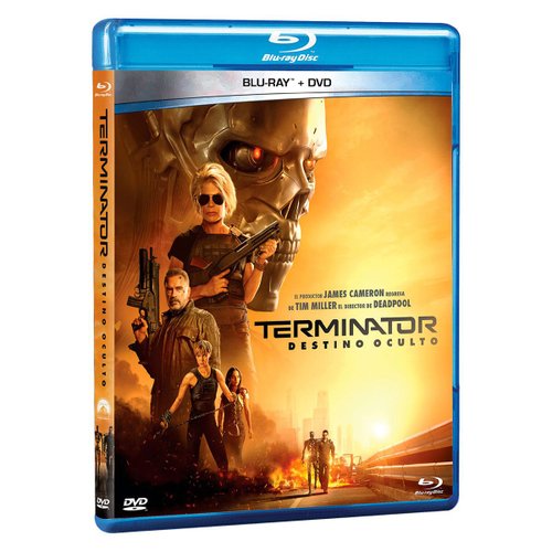 Blu-Ray + DVD Terminator: Destino Oculto