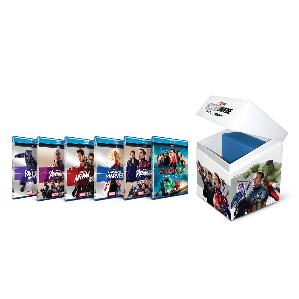 Blu-Ray Paquete Marvel Fase 3 Parte 2