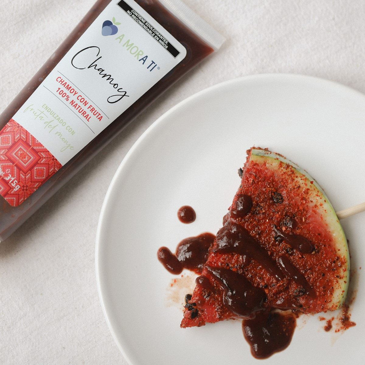 Chamoy de fruta natural, fruta del monje 315g