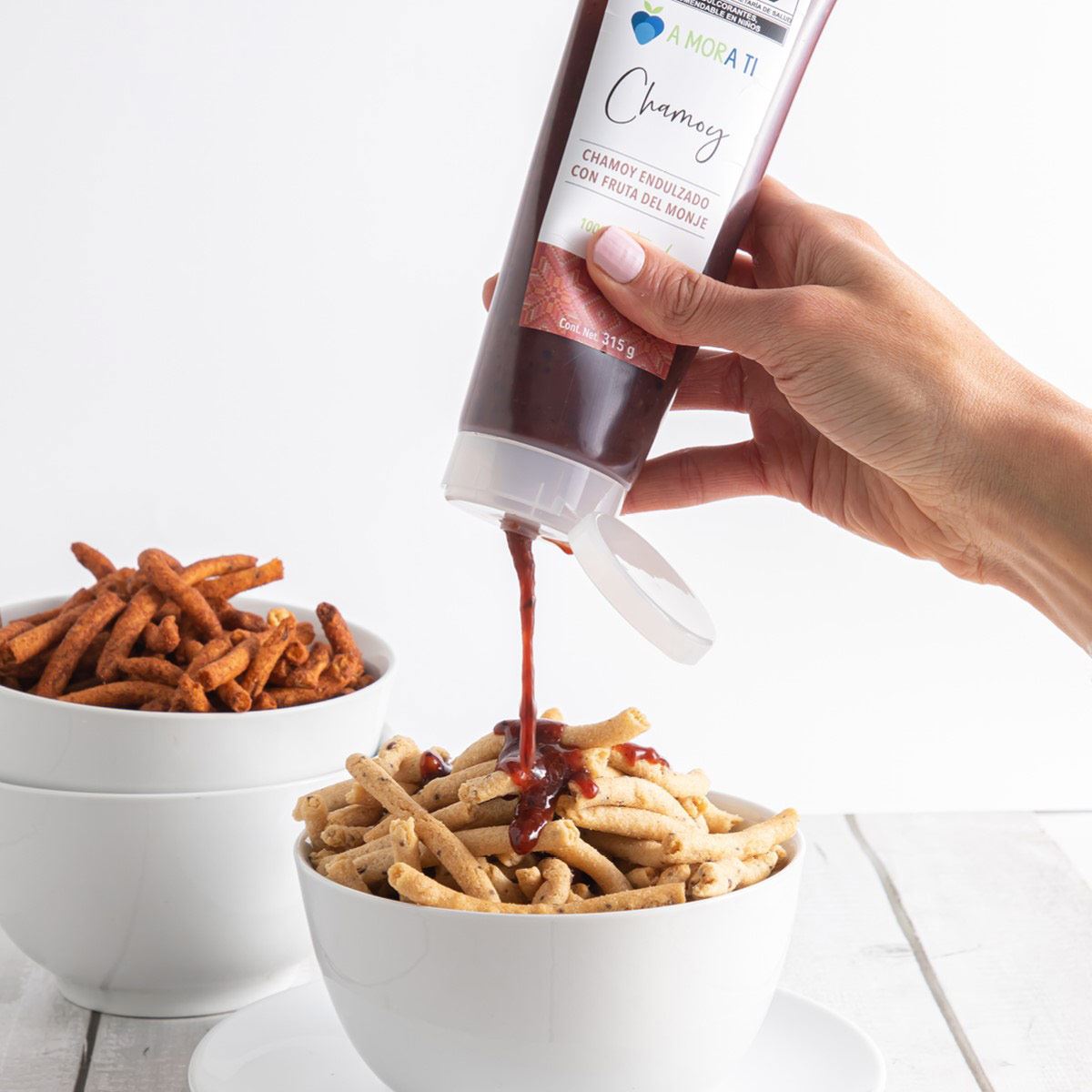 Chamoy de fruta natural, fruta del monje 315g