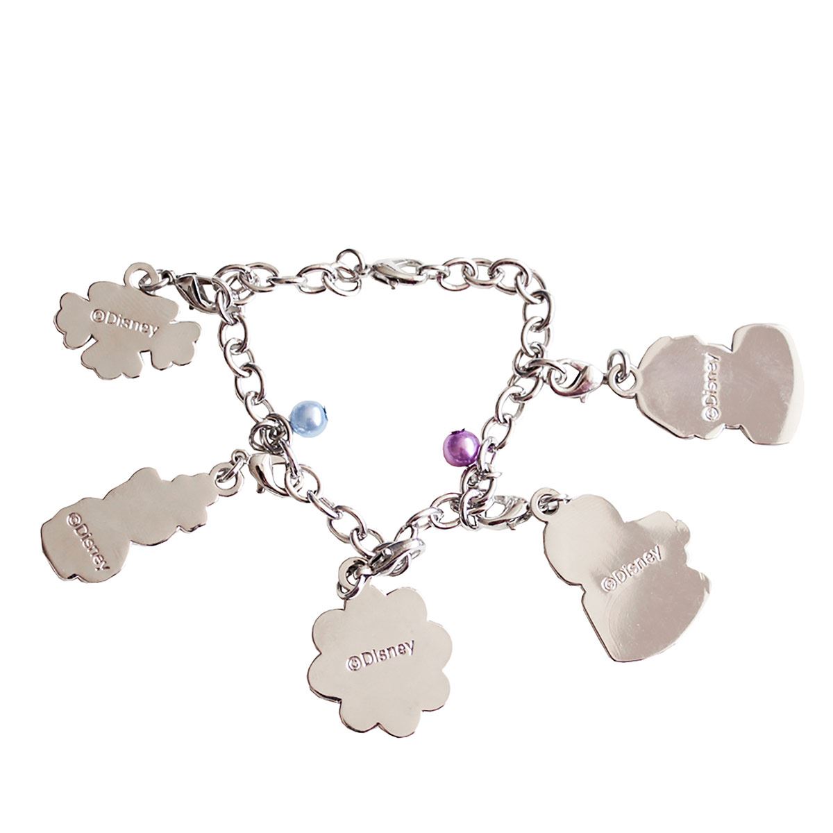 Pulsera Brazalete De Frozen ll Con 5 Dijes Intercambiables De Disney