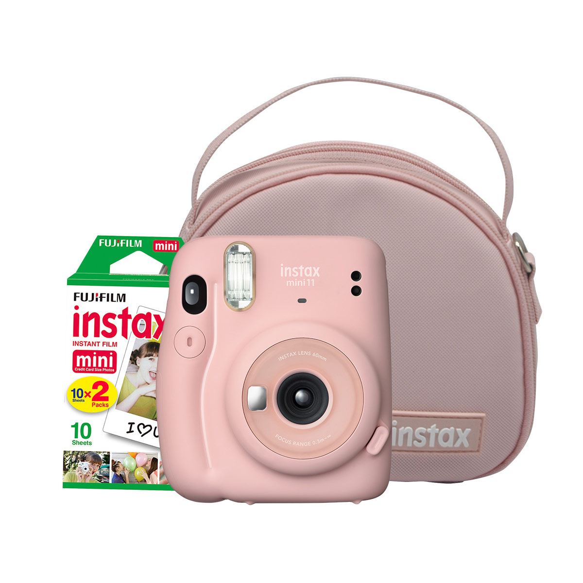 Pellicola Fuji Instax Mini Limonata Rosa - Formato Istantaneo 10 Foto A Colori (Scadenza 2026/11)