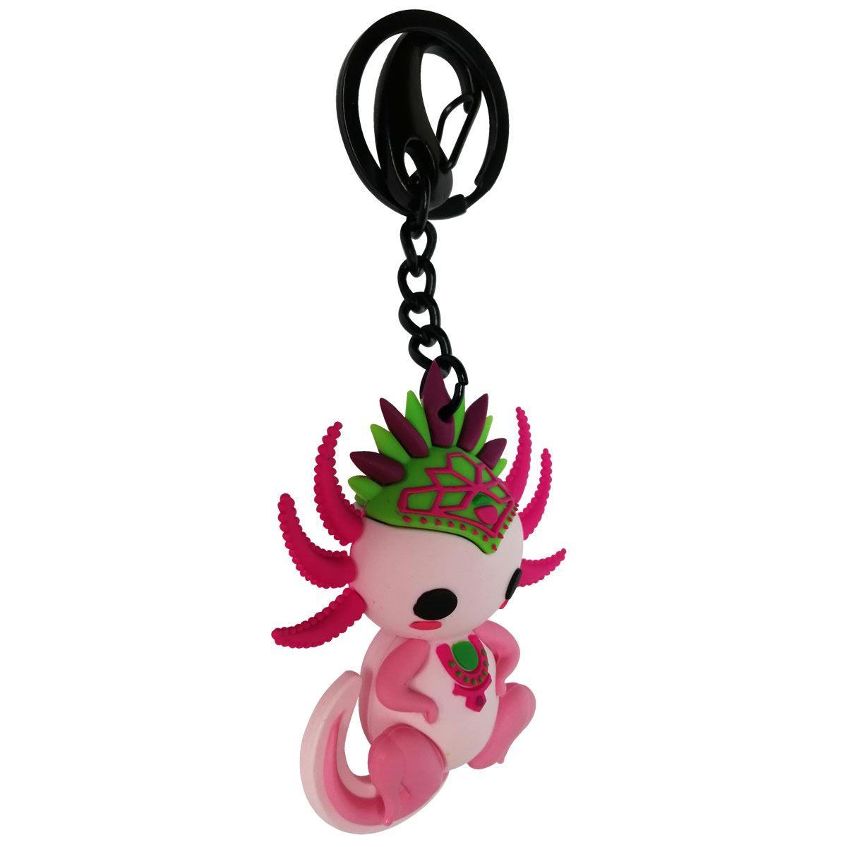 Llavero 3D By Mexico Ajolote Rosa