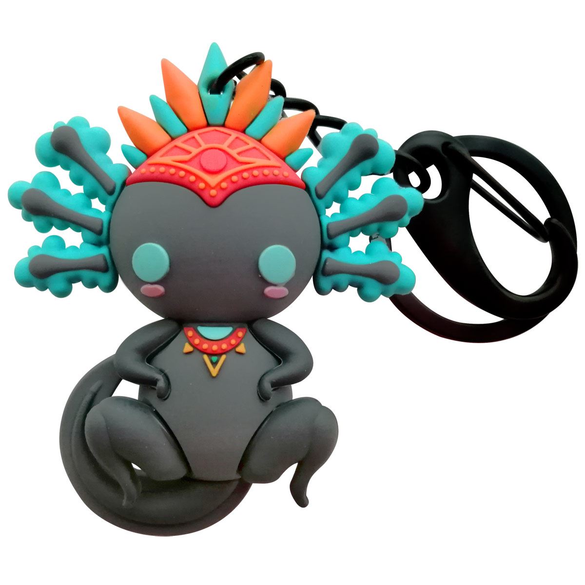 Llavero 3D By México Ajolote Negro