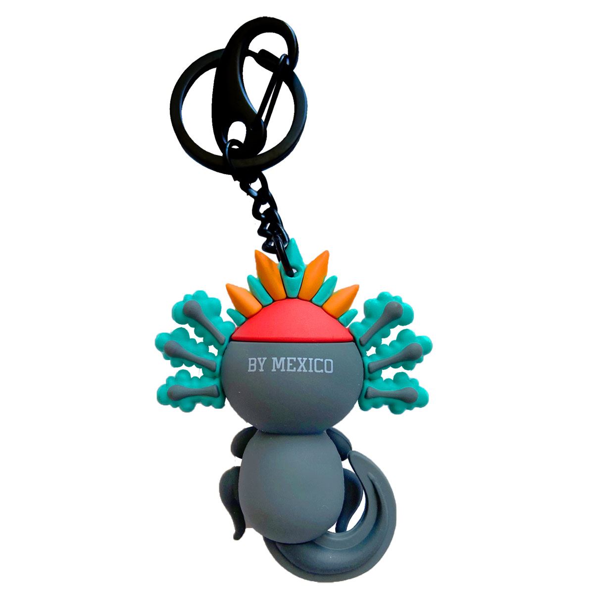 Llavero 3D By México Ajolote Negro