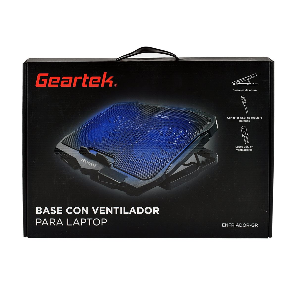 Base Ventilador para Laptop Geartek