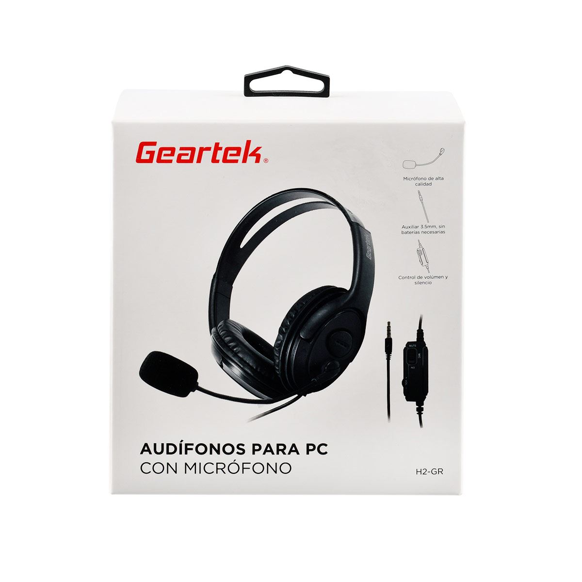 Diadema para PC Auxiliar GEARTEK Control de Vol