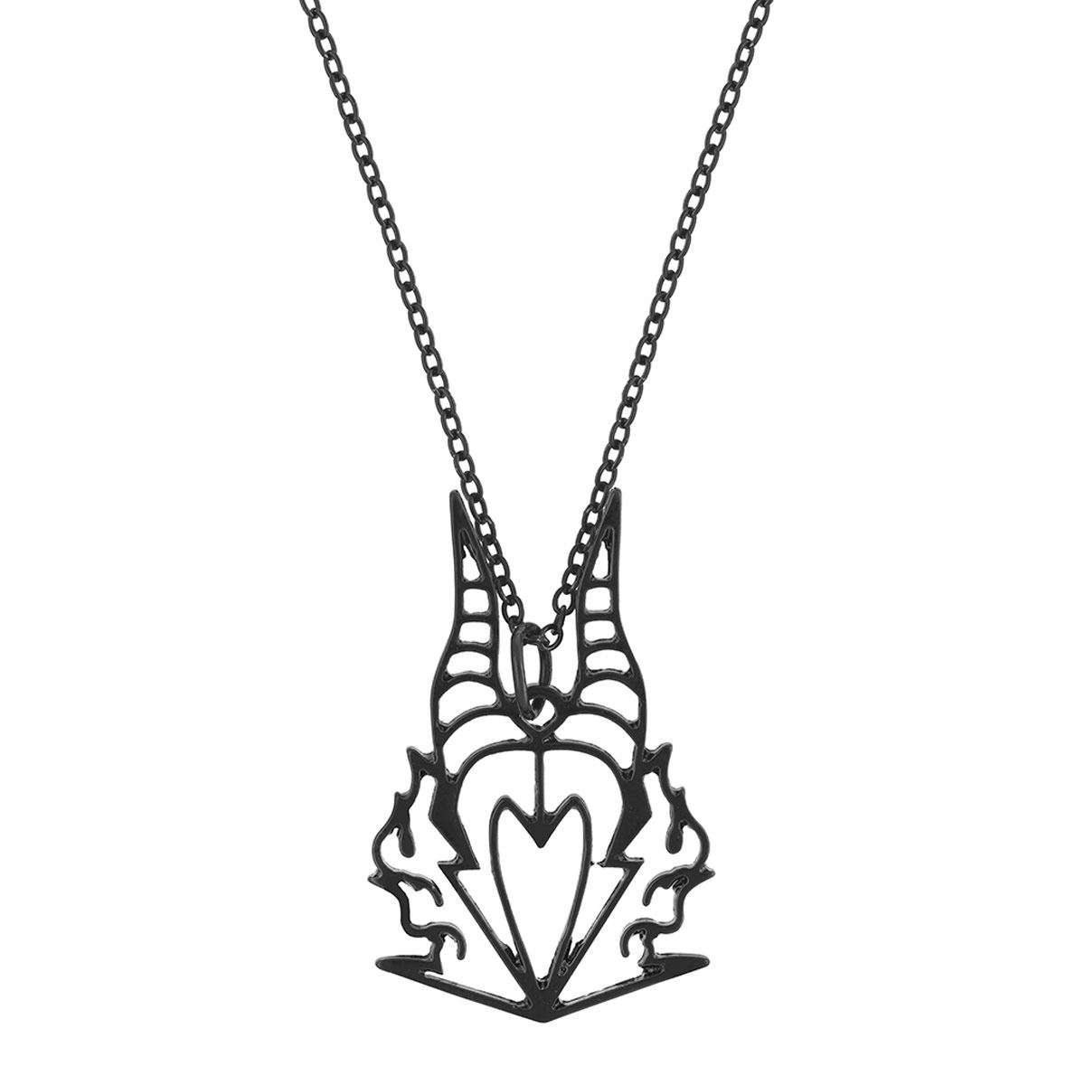 Collar Silueta De Maléfica De Disney