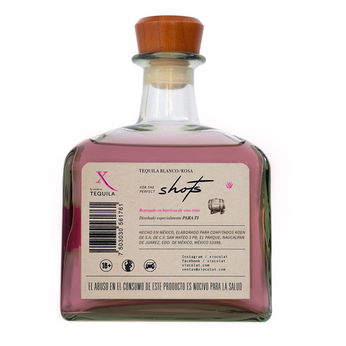 Tequila X Rosa 750ml