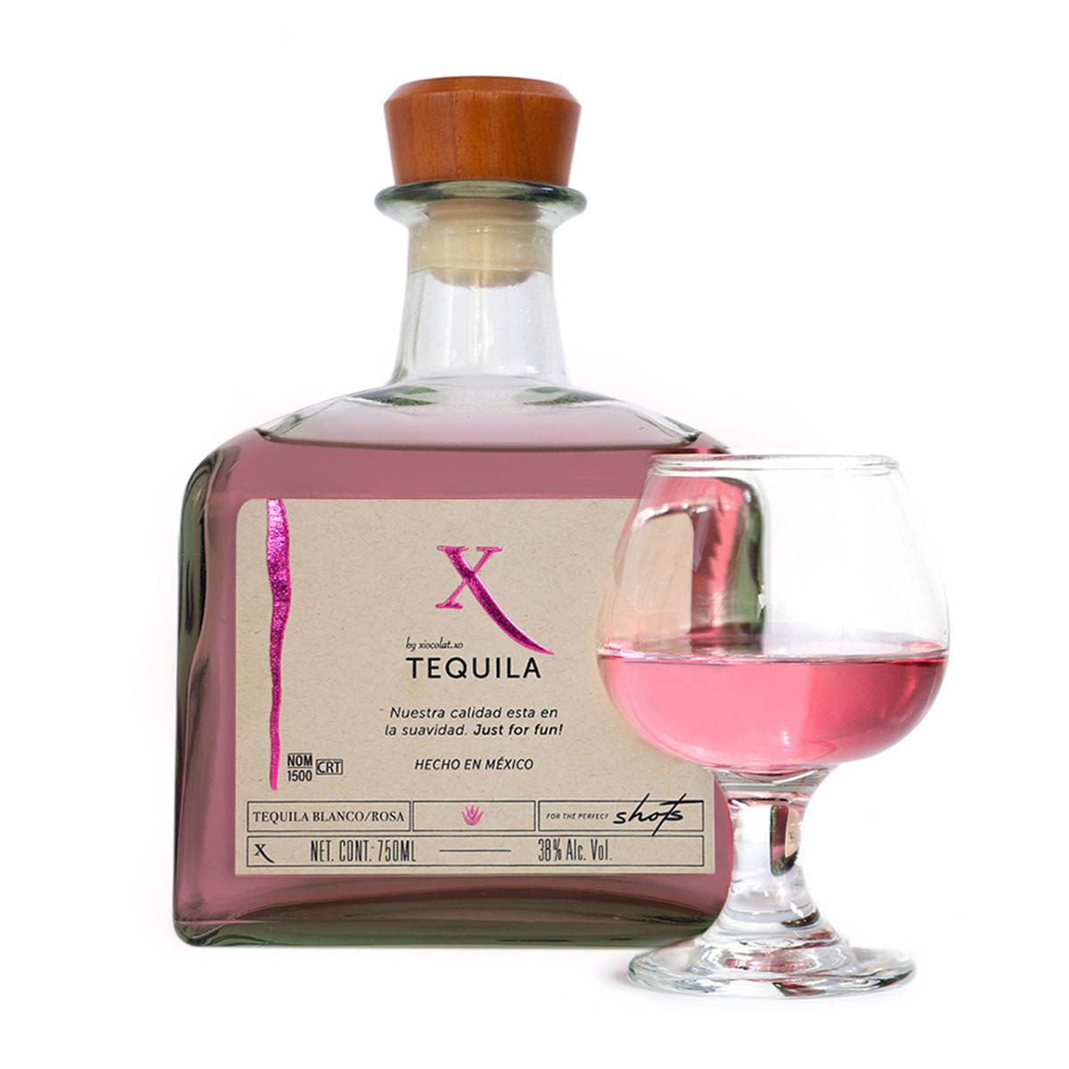 Tequila X Rosa 750ml