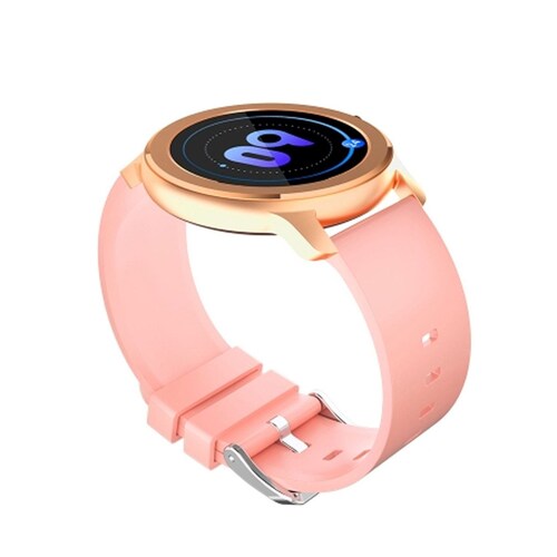 Reloj Smartwatch Zeta con Pantalla Táctil Rosa