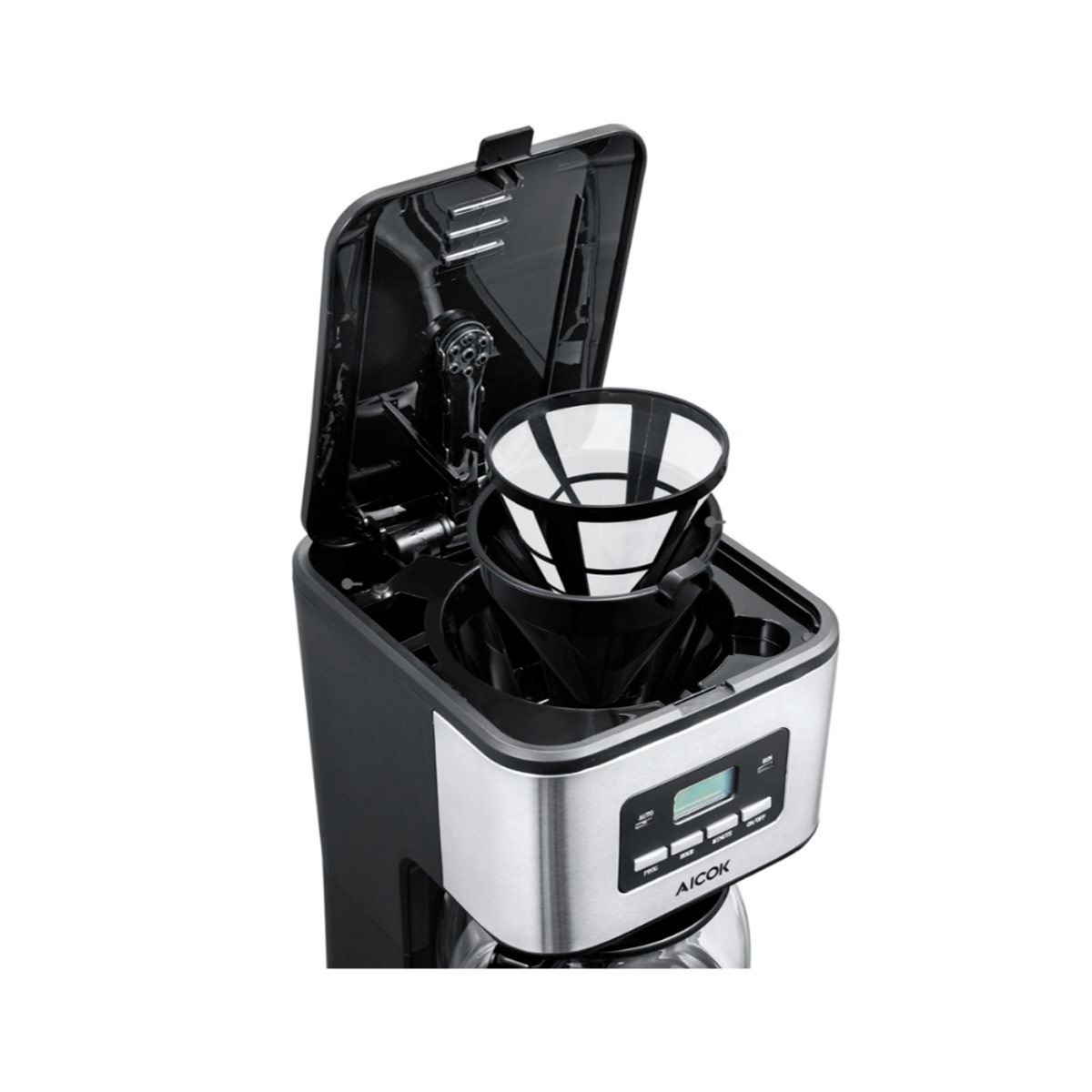 Cafetera 12 Tazas Aicok gratis destapador eléctrico de botellas de vino