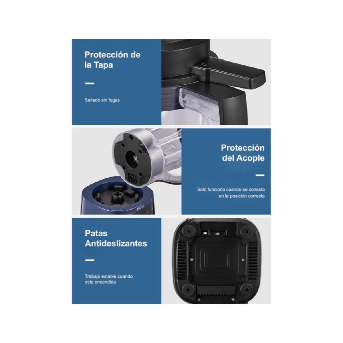 Licuadora Aicok gratis destapador eléctrico de botellas de vino