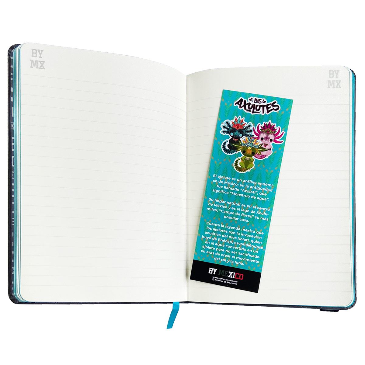 Libreta Tres Ajolotes