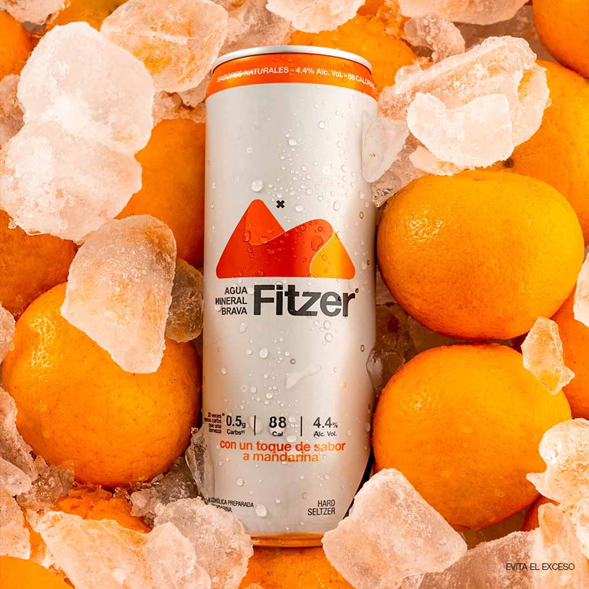 Hard Seltzer Fitzer Mandarina