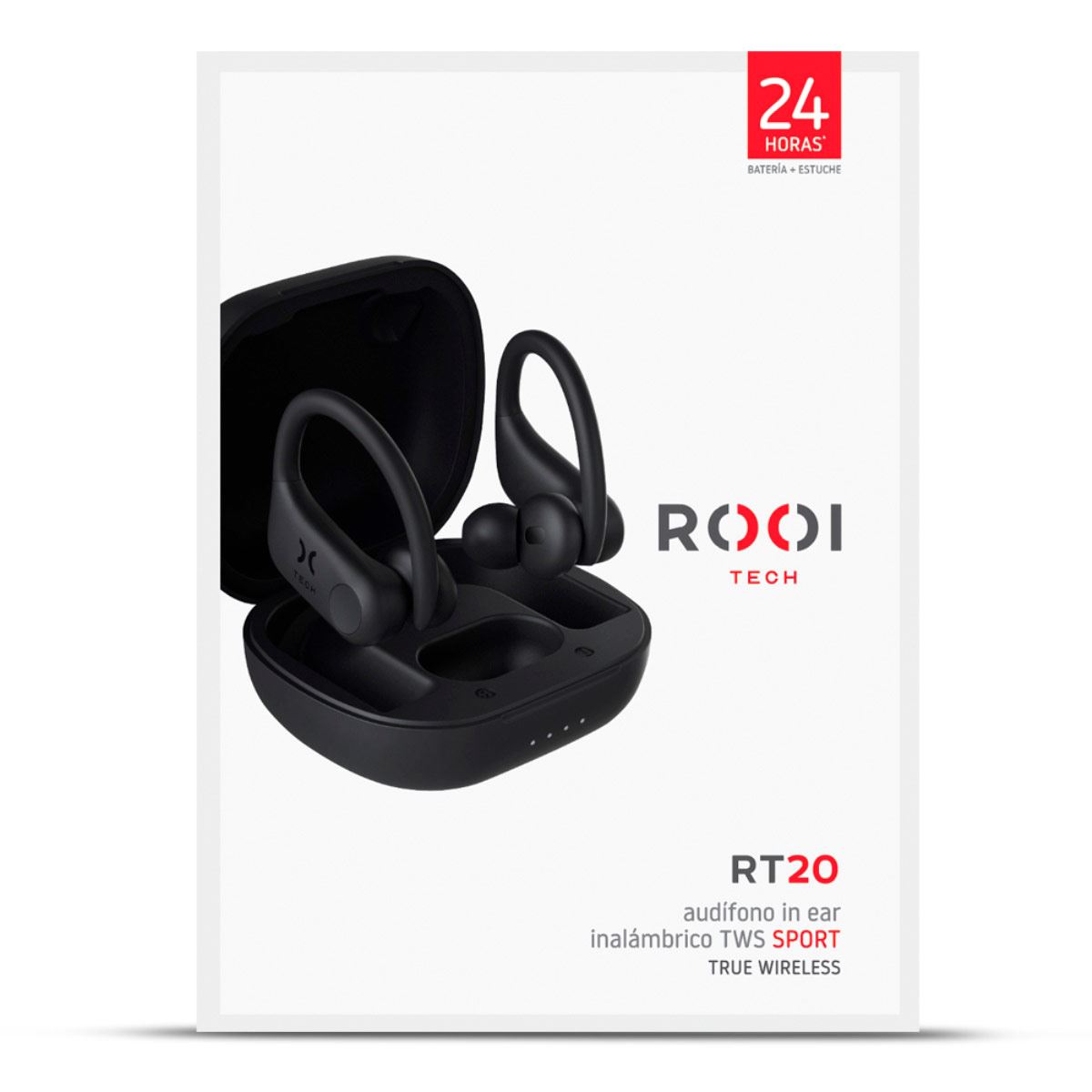 Audífonos RooiTech RT20 Deportivos True Wireless