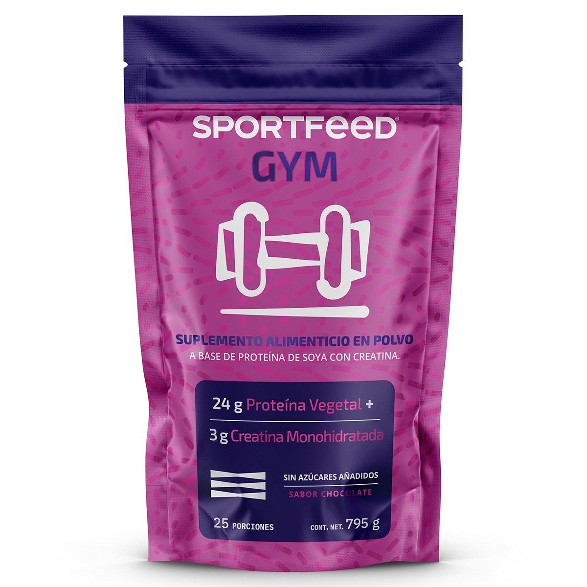 Sportfeed Gym Suplemento Alimenticio en Polvo 795g