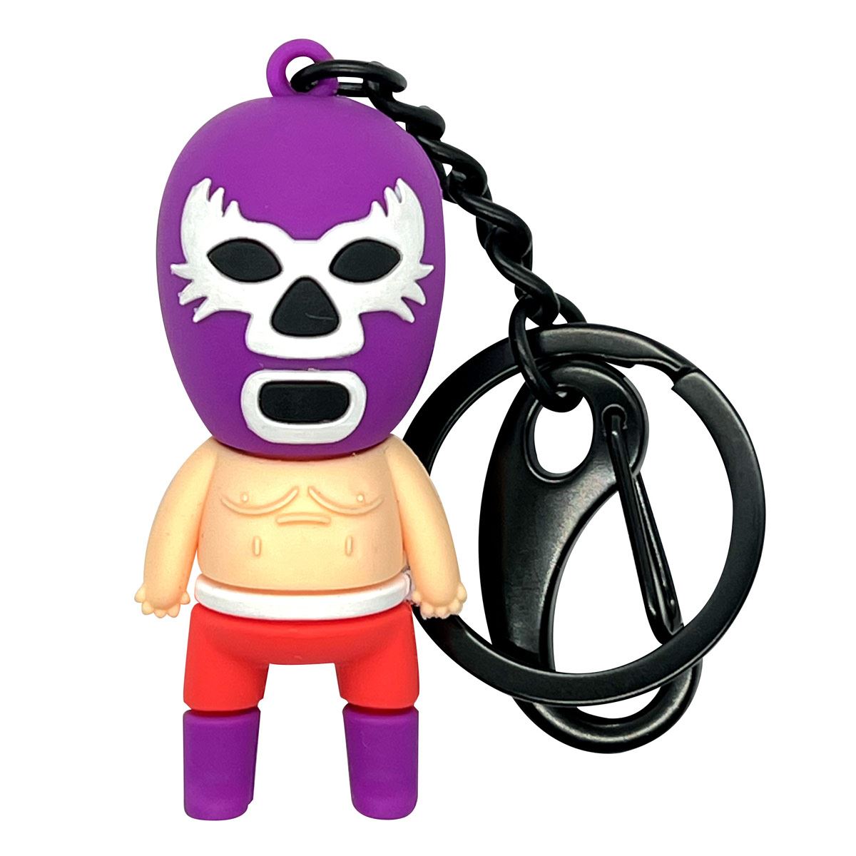 Llavero 3d máscara morada