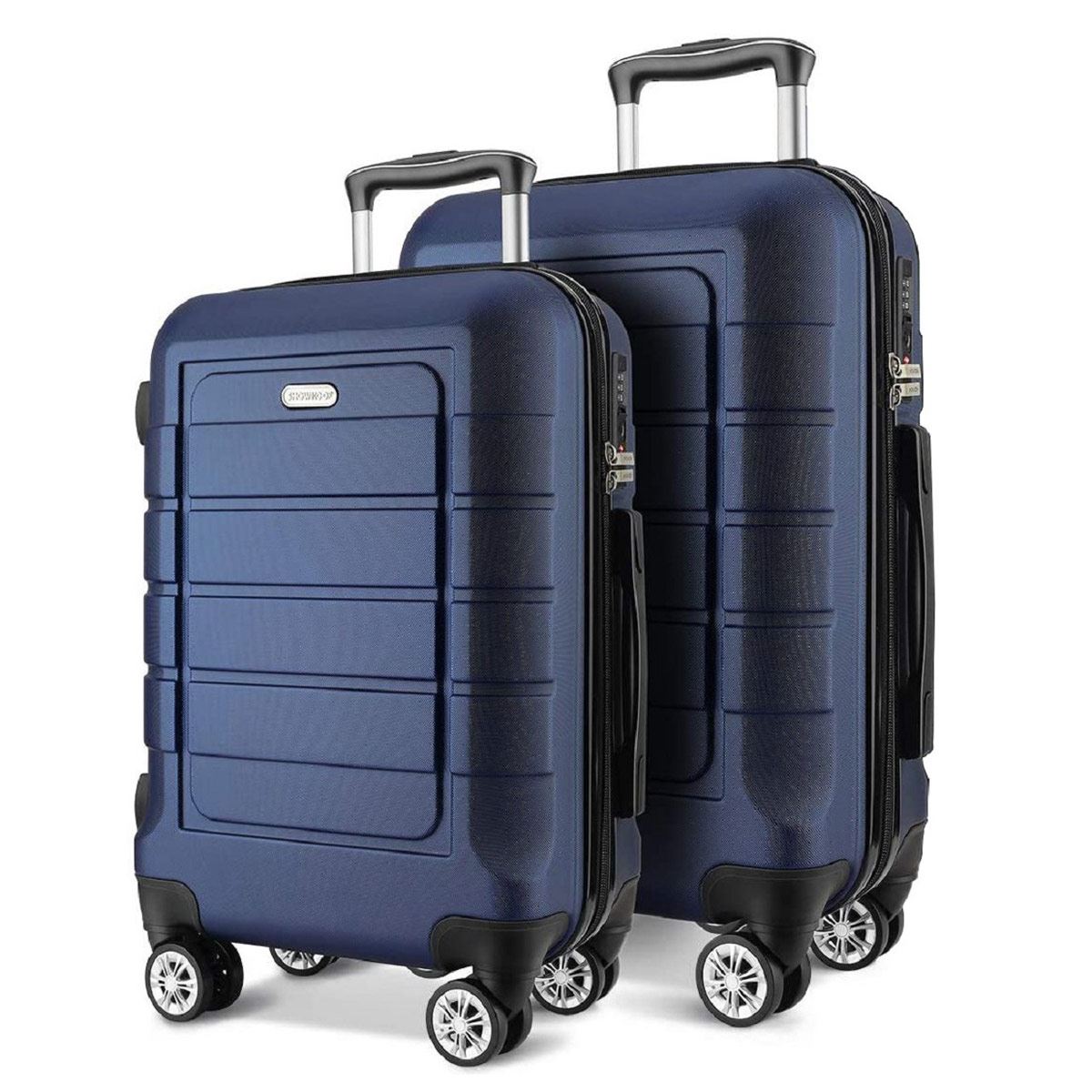 Maleta Showkoo 24 Azul 8 Ruedas Trolley Ajustable