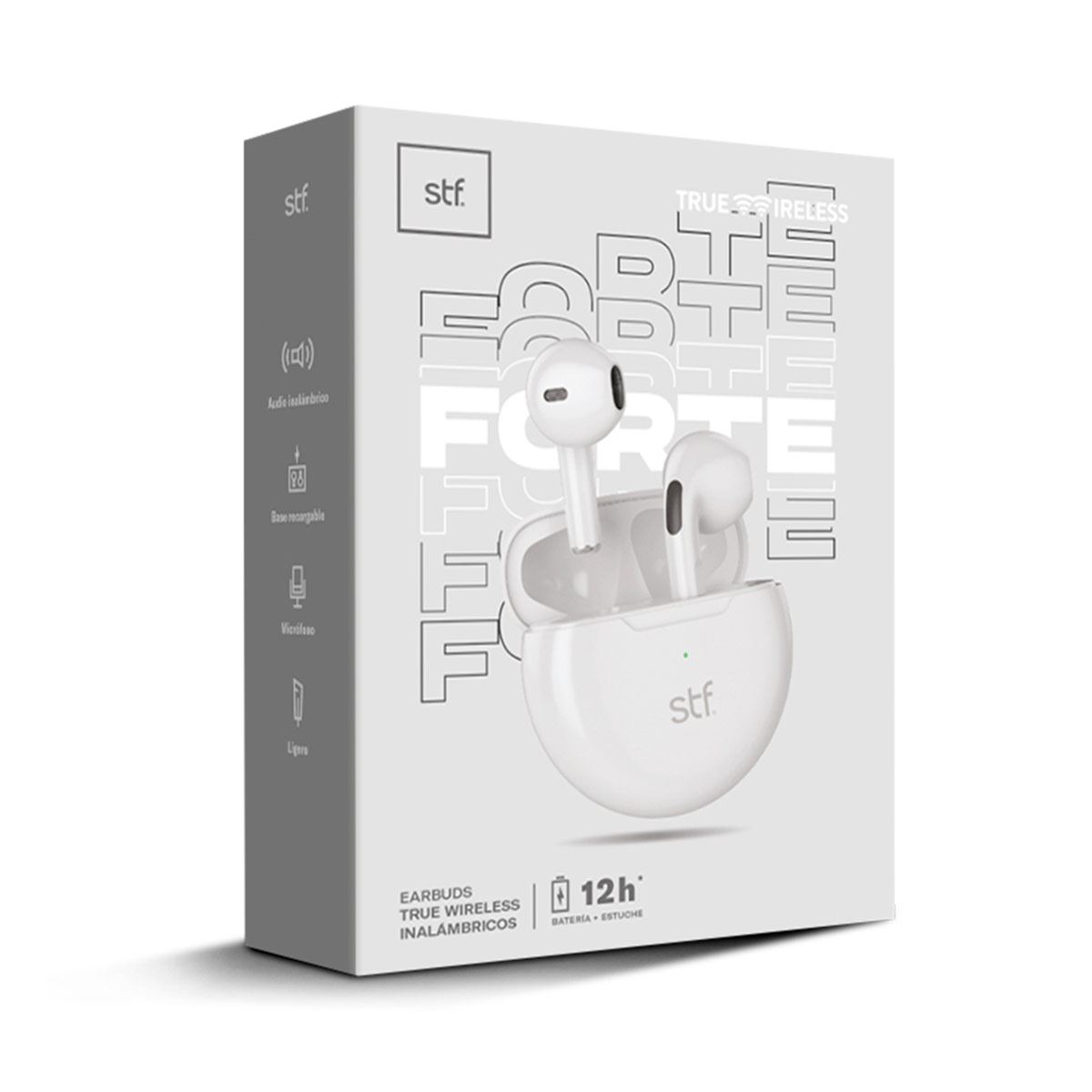 Audifonos STF Forte True Wireless Blanco