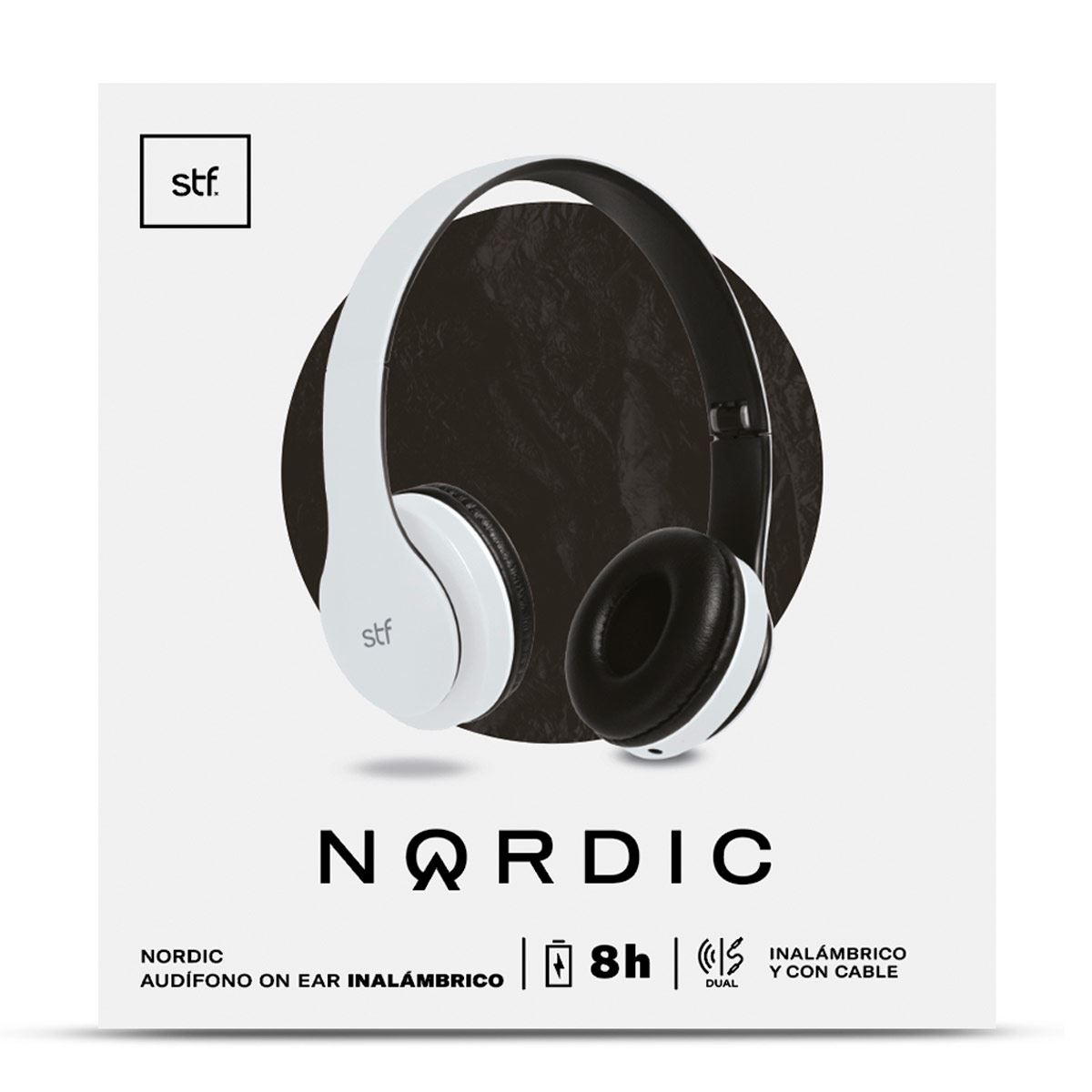 Audífonos NORDIC STF BT On Ear Blanco