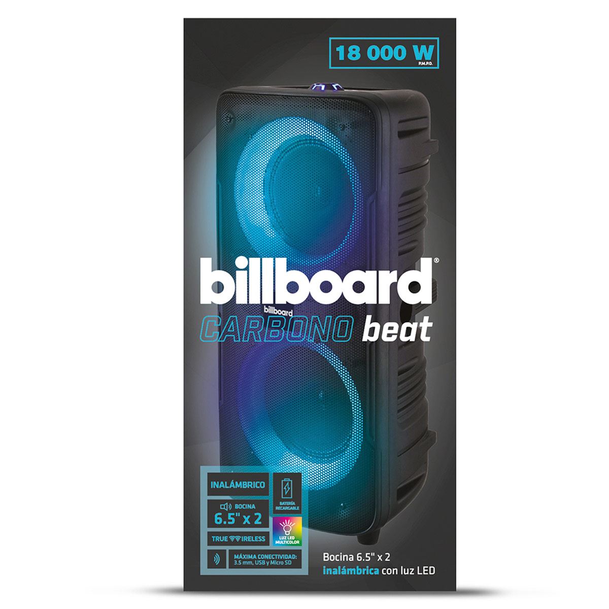 Bocina Billboard  de carbono 6.5 pulgadas