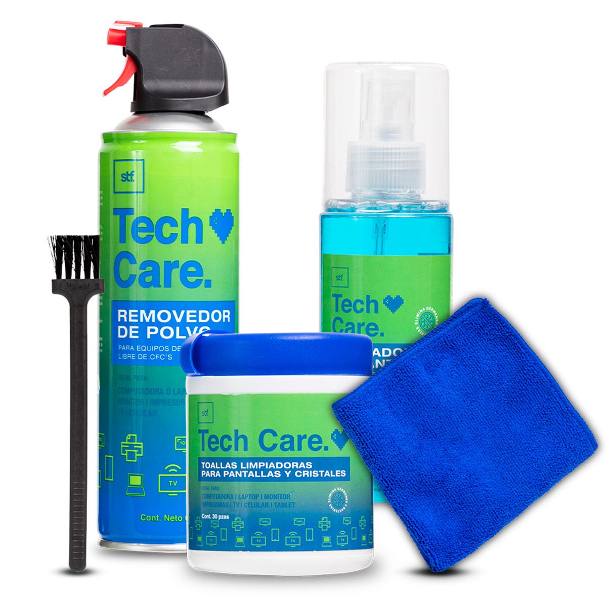 Kit tech care limpieza 5 en 1