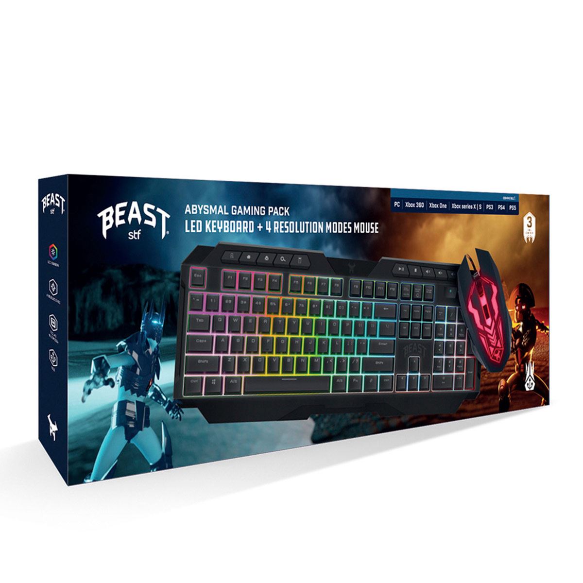 Combo Gamer Abysmal Teclado Gamer y Mouse