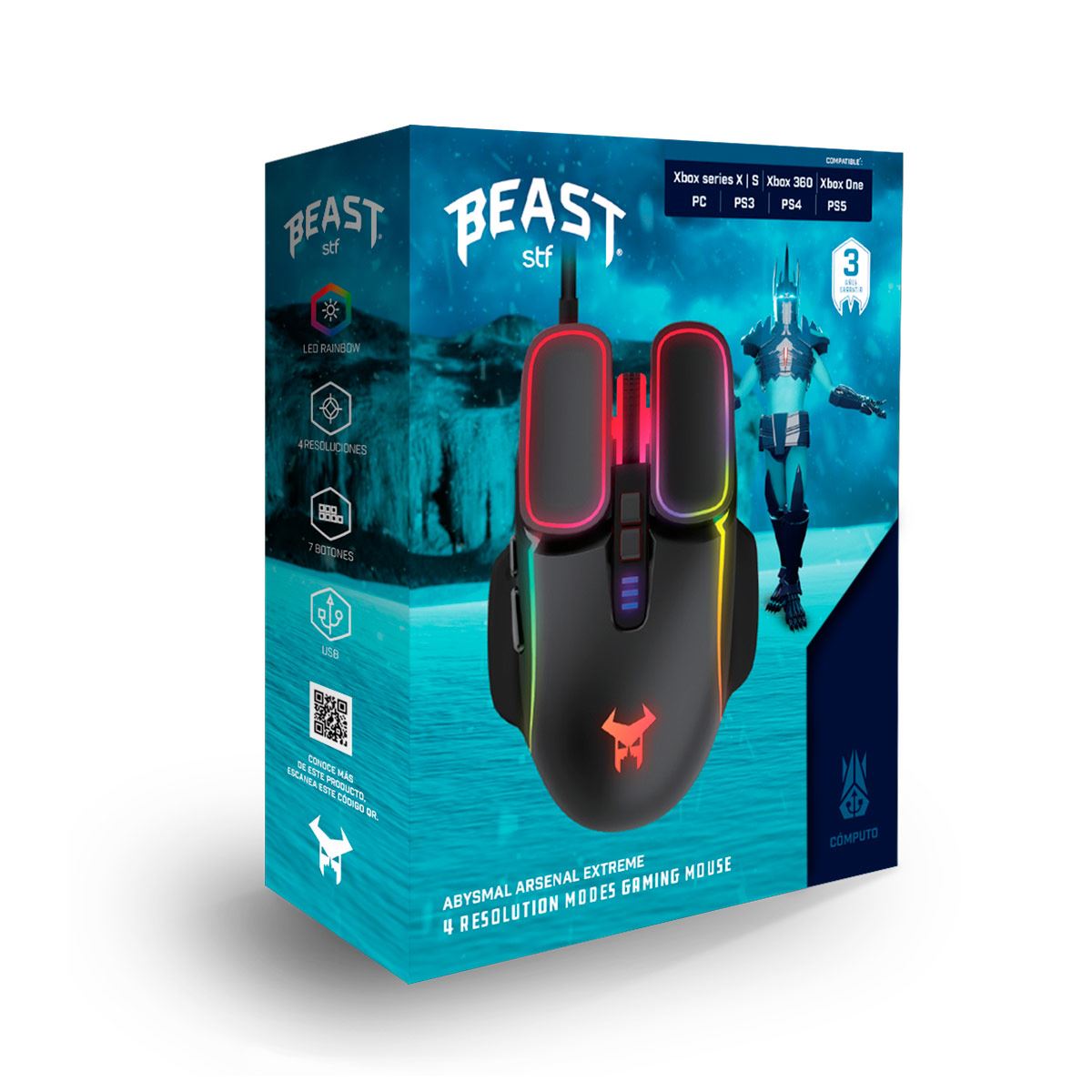 Mouse gamer abysmal arsenal extreme