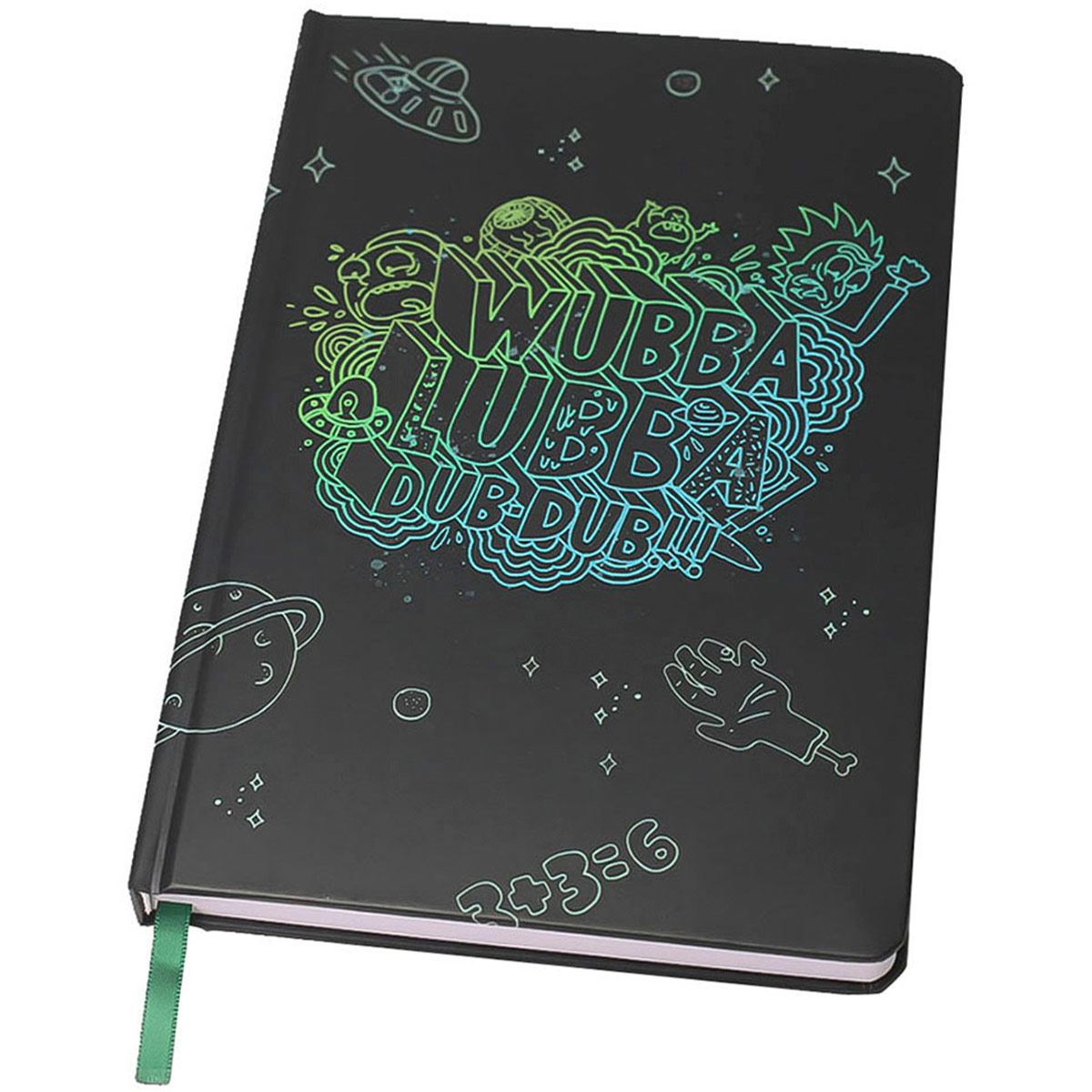 Libreta Rick y Morty Wubbalubba Dubdub