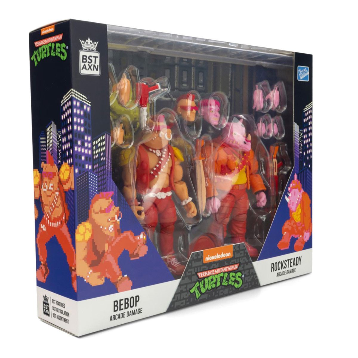 Figura Bst Axn Tmnt Bebop & Rockste