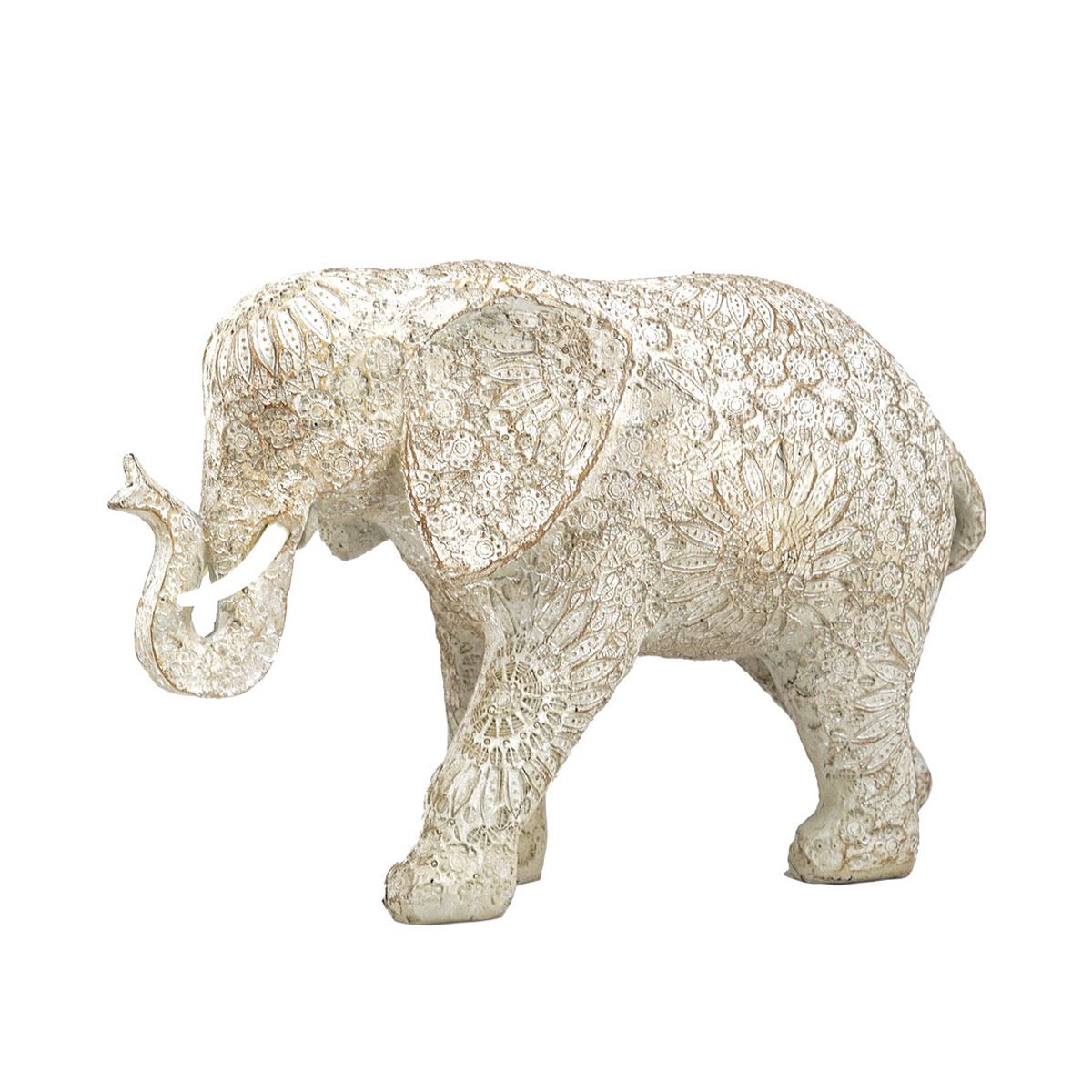 Home Nature figura elefante África poliresina gris