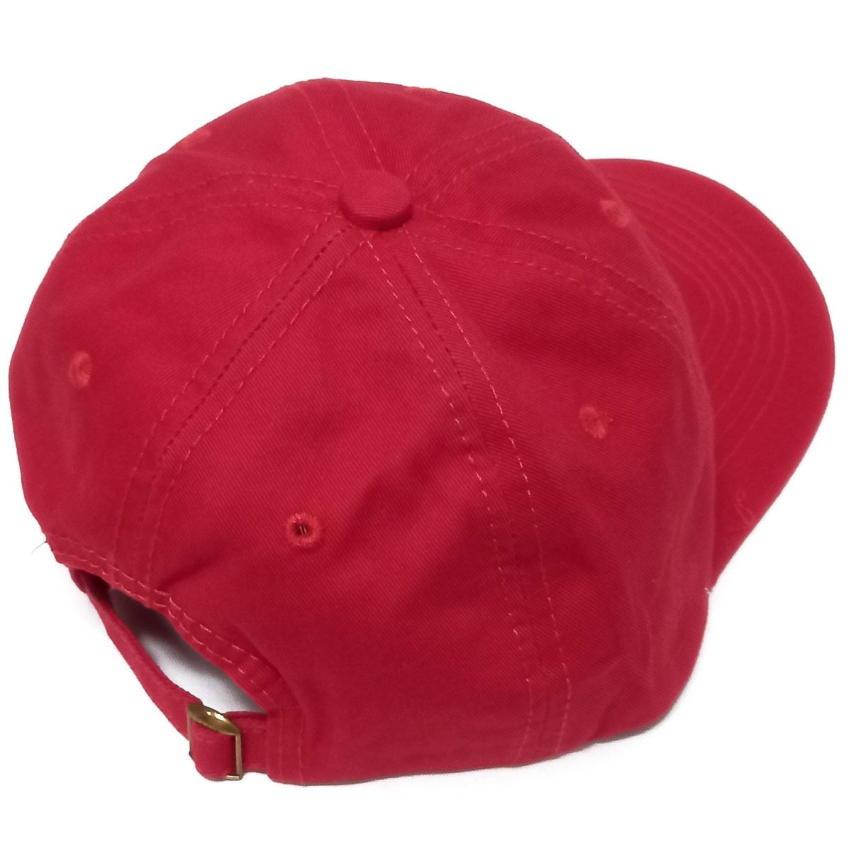 Gorra Polo Club color rojo logo marino