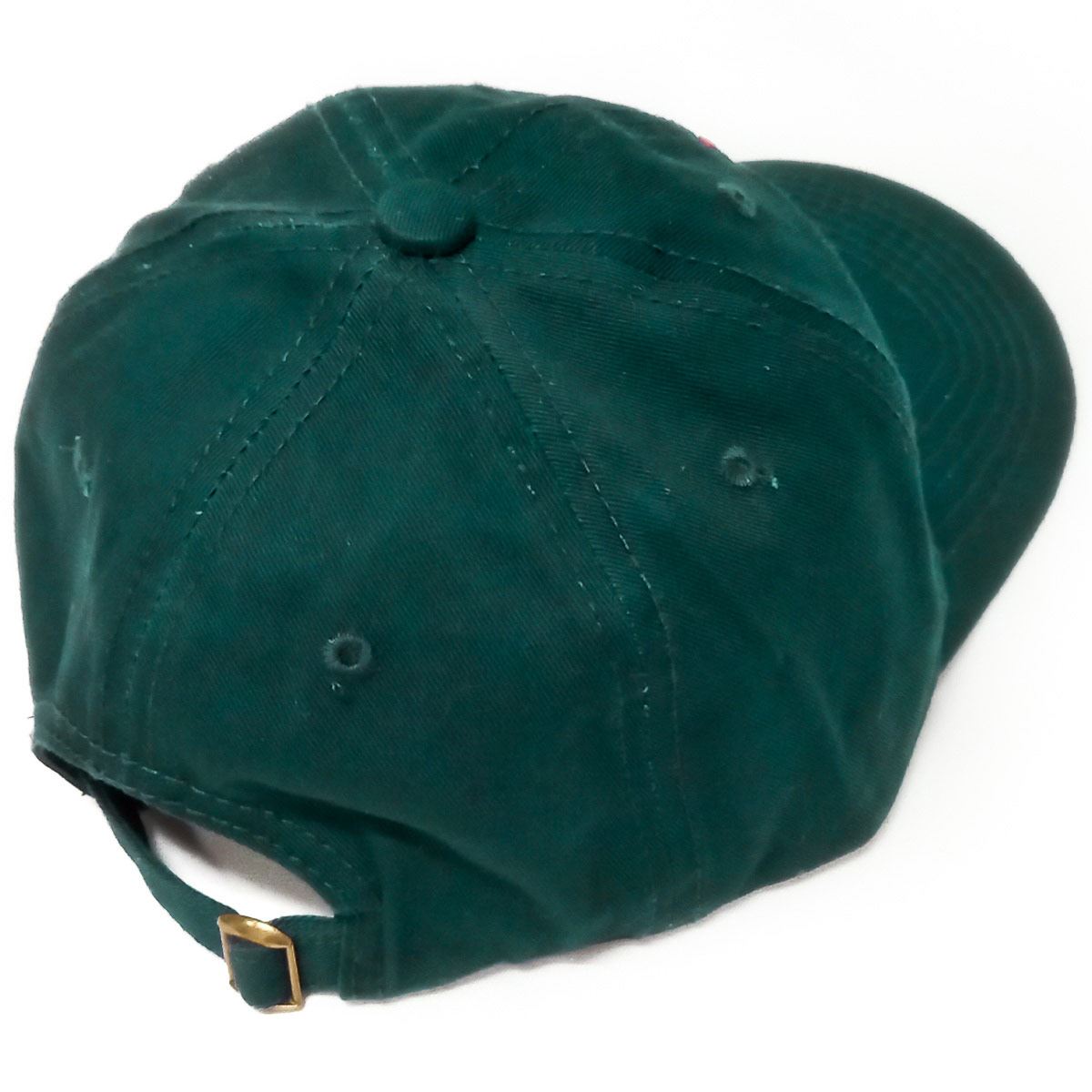 Gorra Polo Club color verde logo rojo