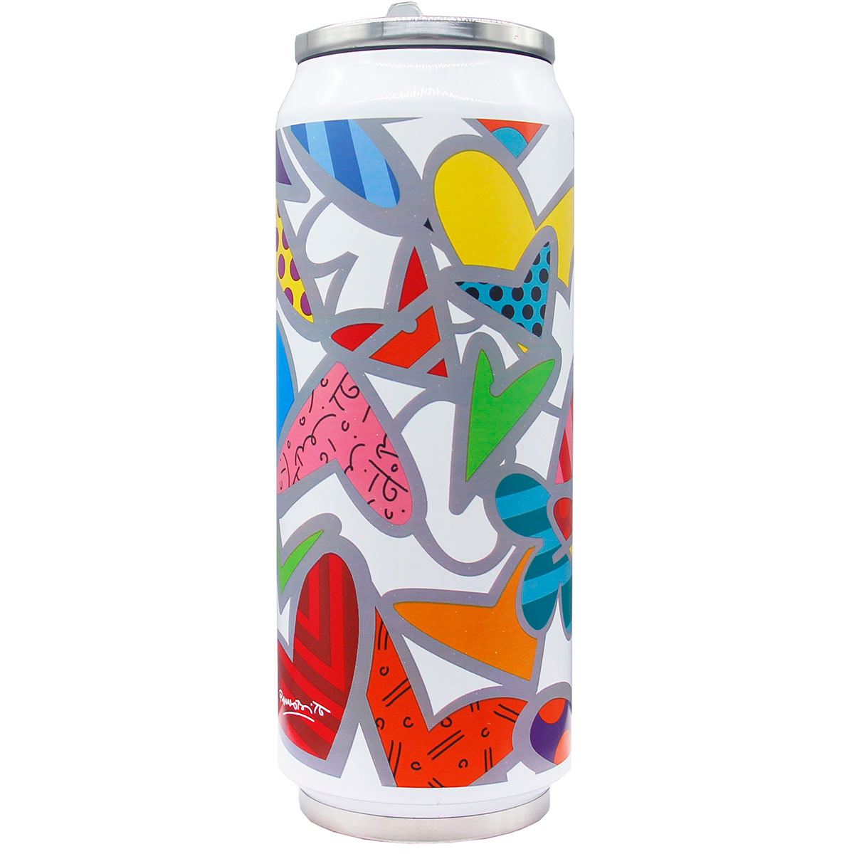 Termo para Café de Acero Inoxidable 500 ml "Romero Britto - Corv3" Running