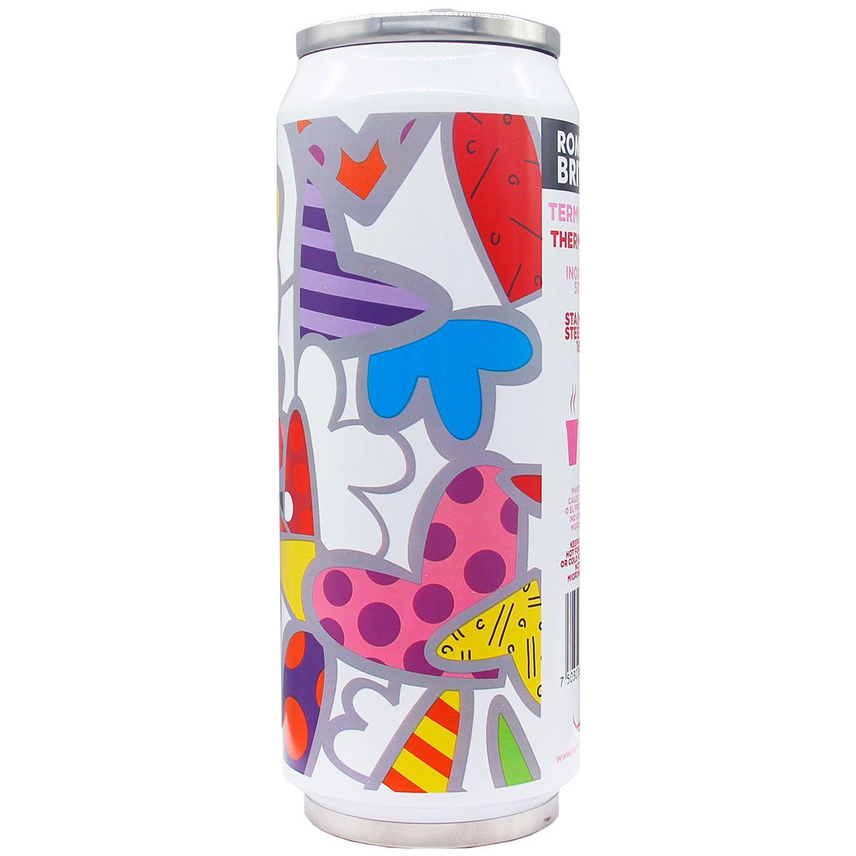 Termo para Café de Acero Inoxidable 500 ml "Romero Britto - Corv3" Running
