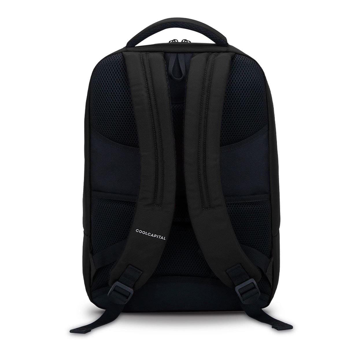Mochila para laptop Sarec Cool Capital 15.6" Color Negro