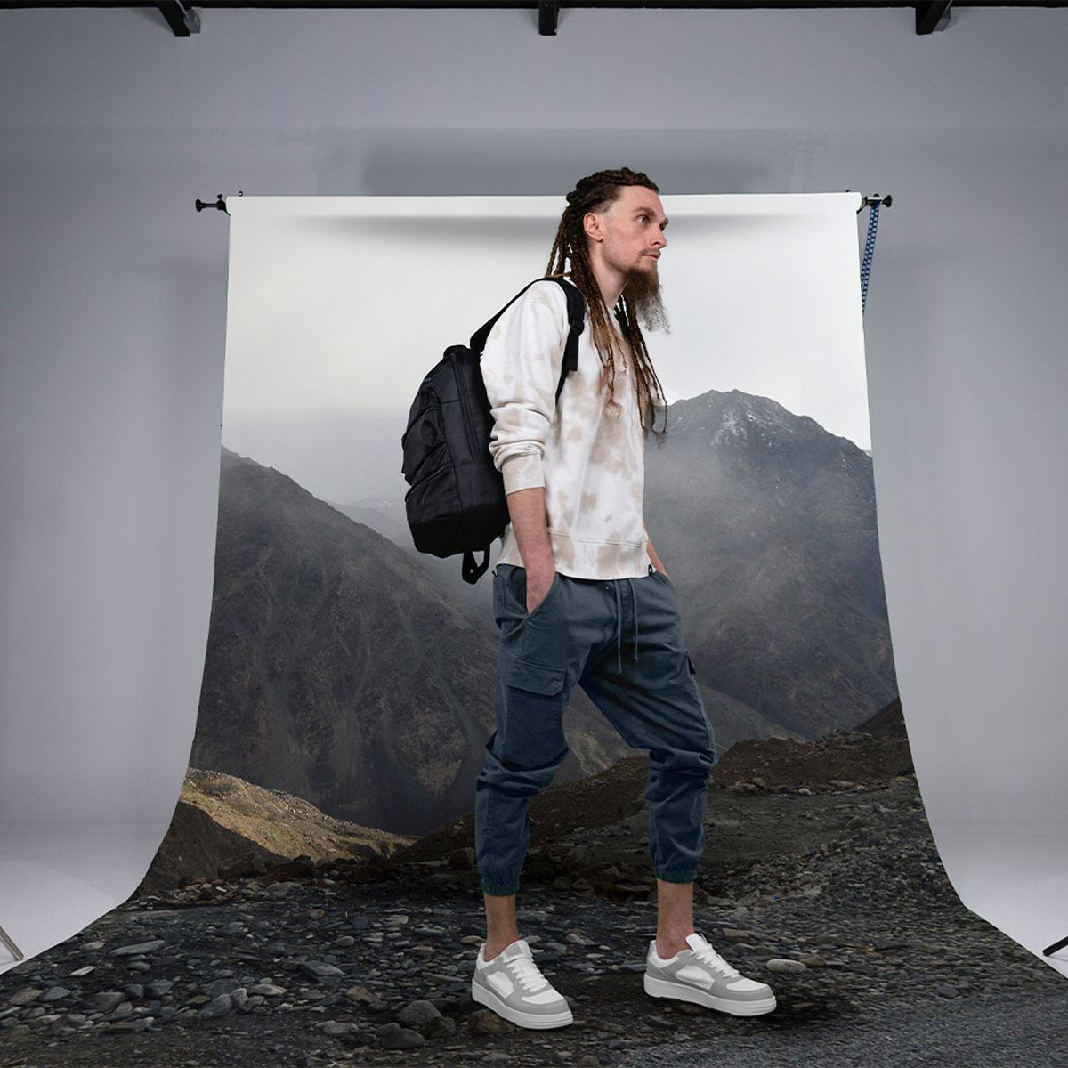 Mochila para laptop Sarec Cool Capital 15.6" Color Negro