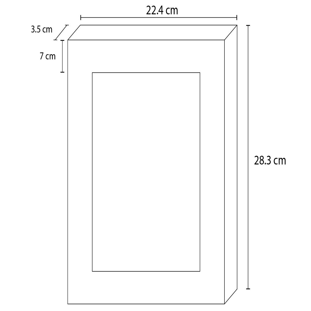 Cuadro de la Virgen de Guadalupe 28 x 22 cm
