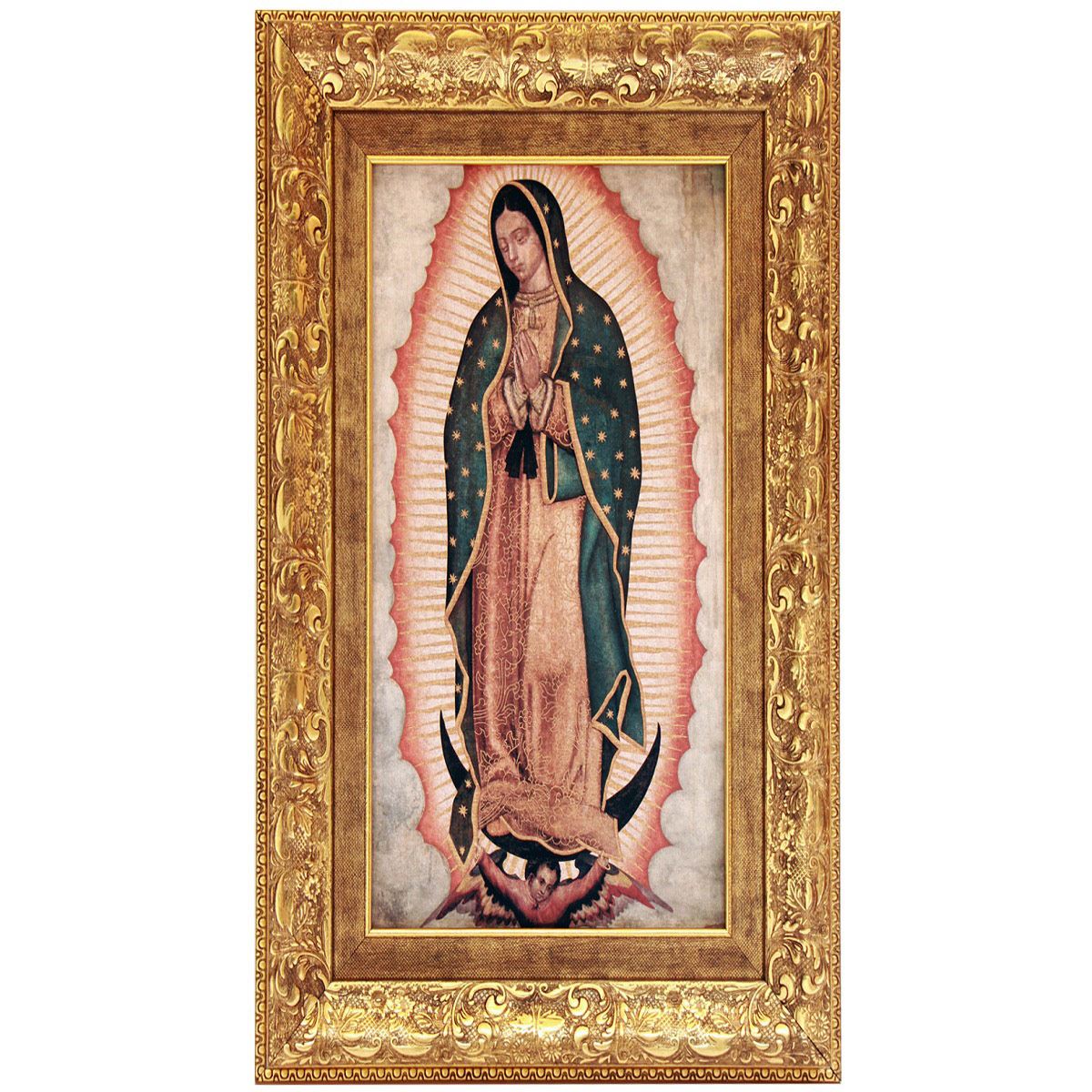 Cuadro de la Virgen de Guadalupe 38 x 29 cm