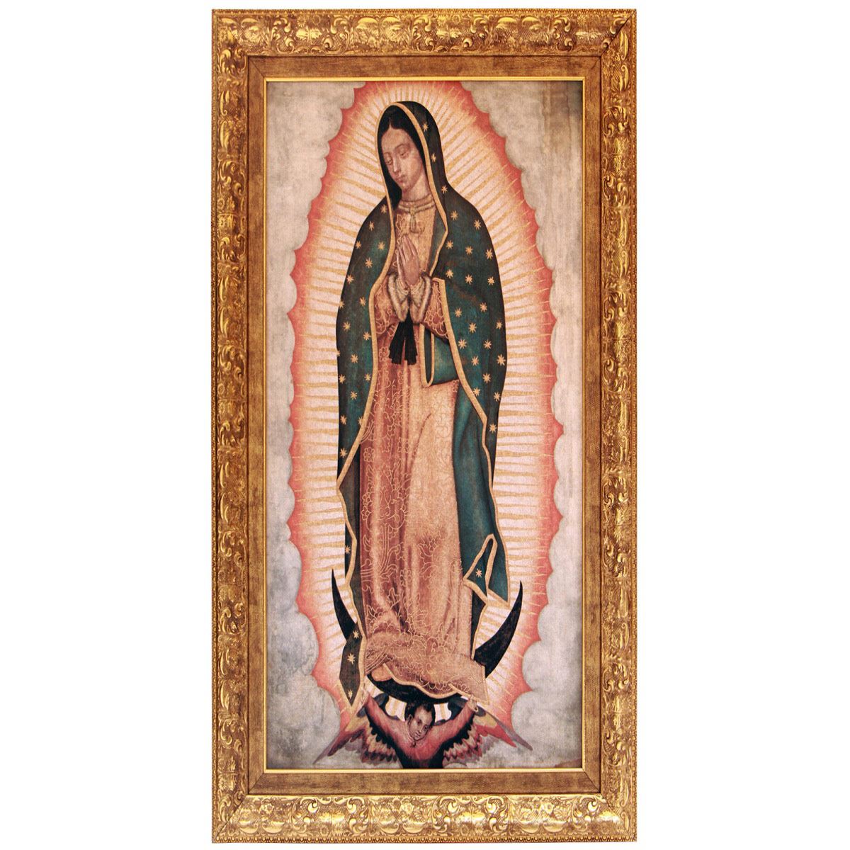 Cuadro de la Virgen de Guadalupe 58 x 41 cm