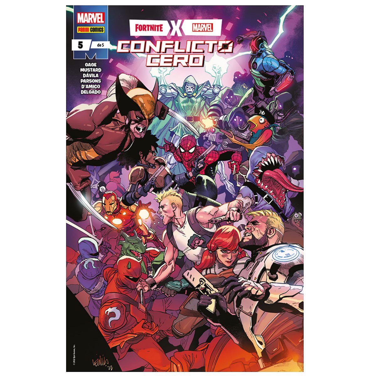 Fortnite X Marvel: Conflicto Cero N.5 Mensual
