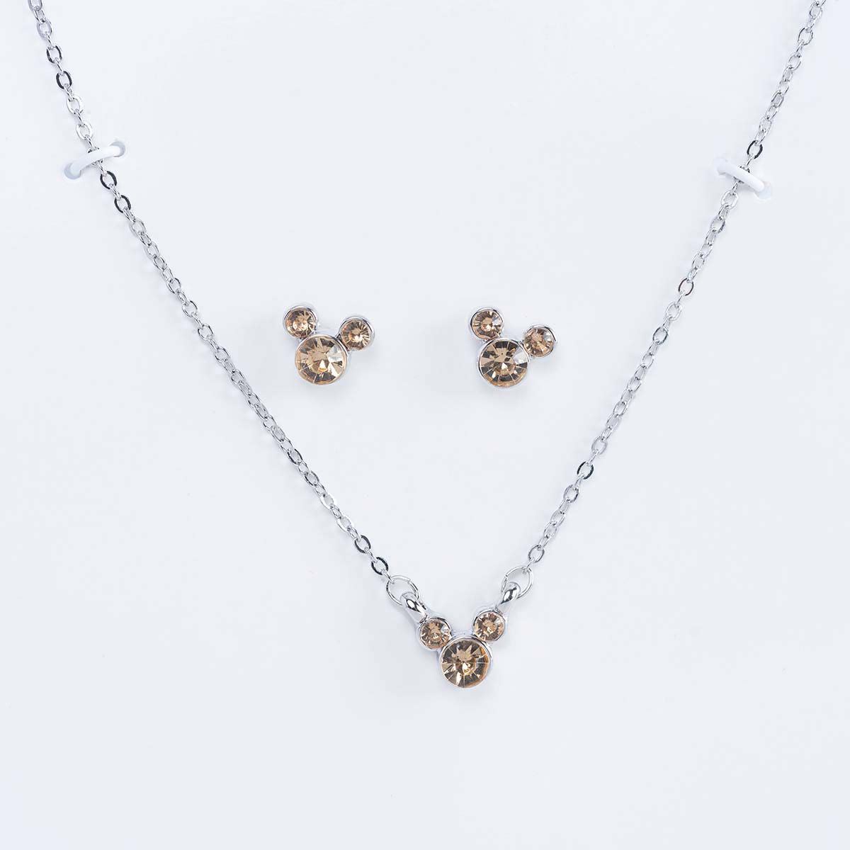 Set Aretes y Collar Mickey Junio Disney
